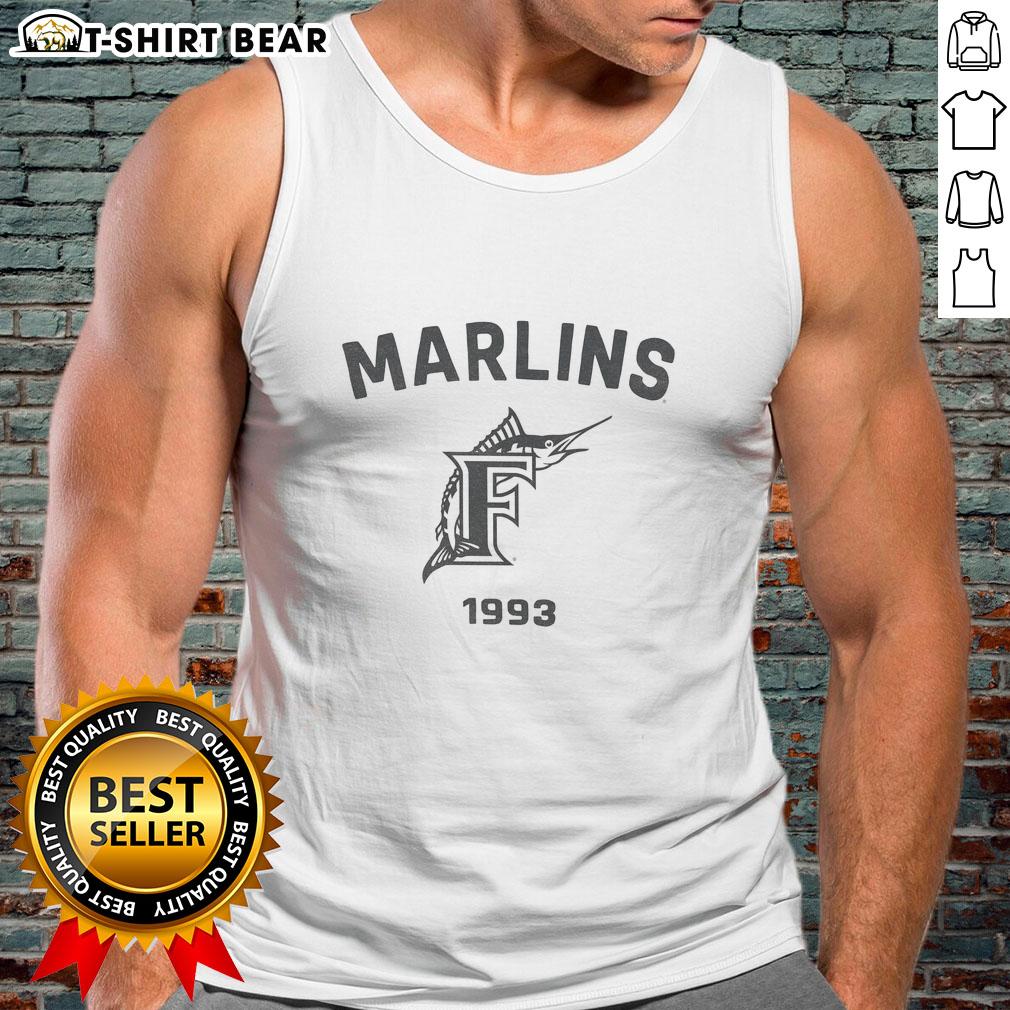 Pretty Miami Marlins Cooperstown Duster Tank Top featuring vibrant team colors and stylish design for fans.
