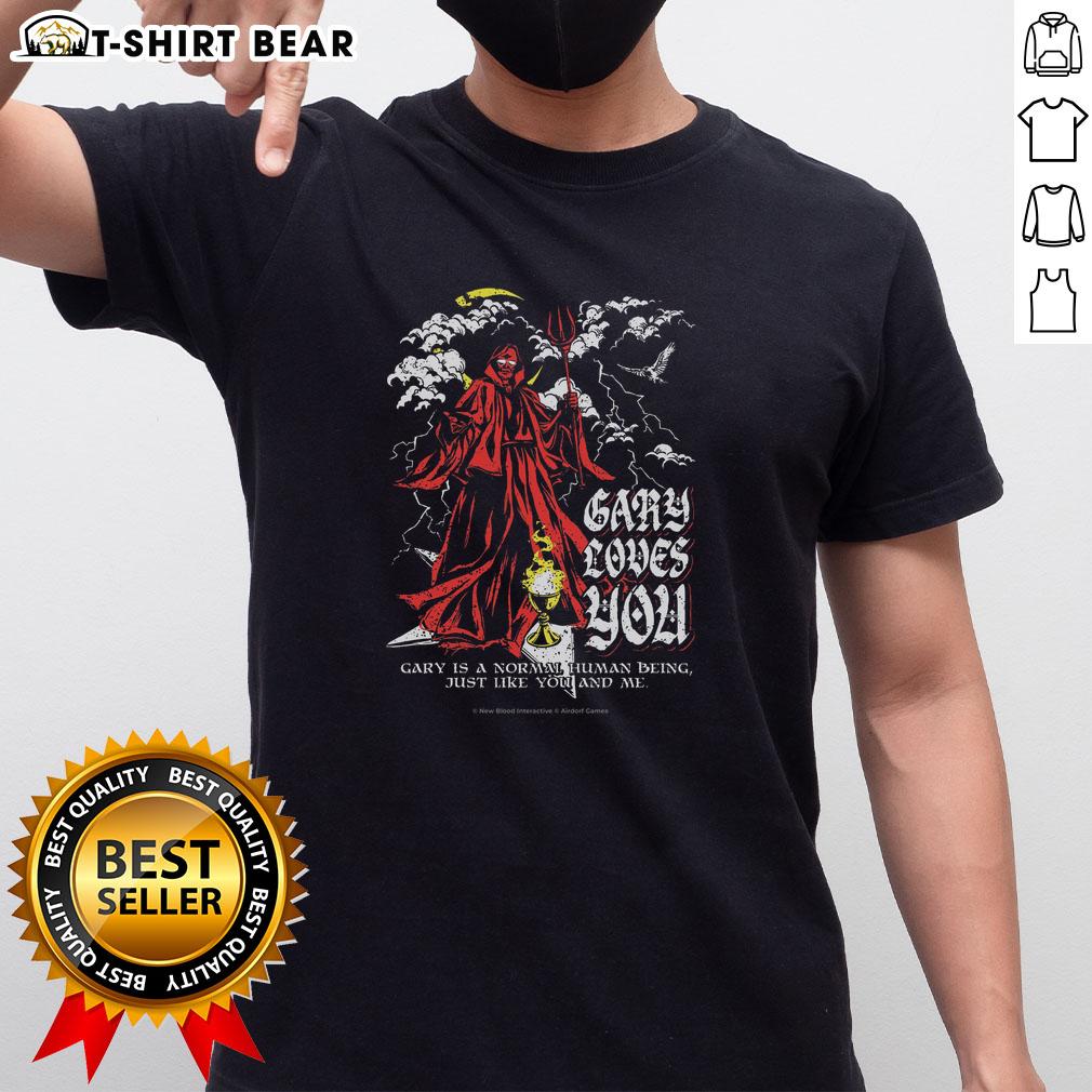 Top Gary Loves You Faith The Unholy Trinity T-Shirt featuring unique graphic design and bold colors for stylish wear.