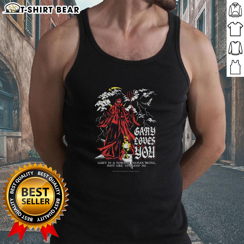 Top-Gary-Loves-You-Faith-The-Unholy-Trinity-Tank-Top featuring a bold graphic design for stylish and unique fashion.