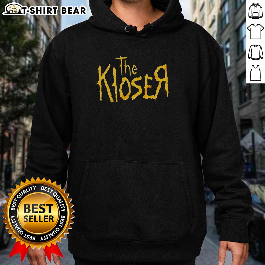 Top The Kloser Logo Hoodie featuring a stylish design and vibrant colors, perfect for casual wear and fashion enthusiasts.
