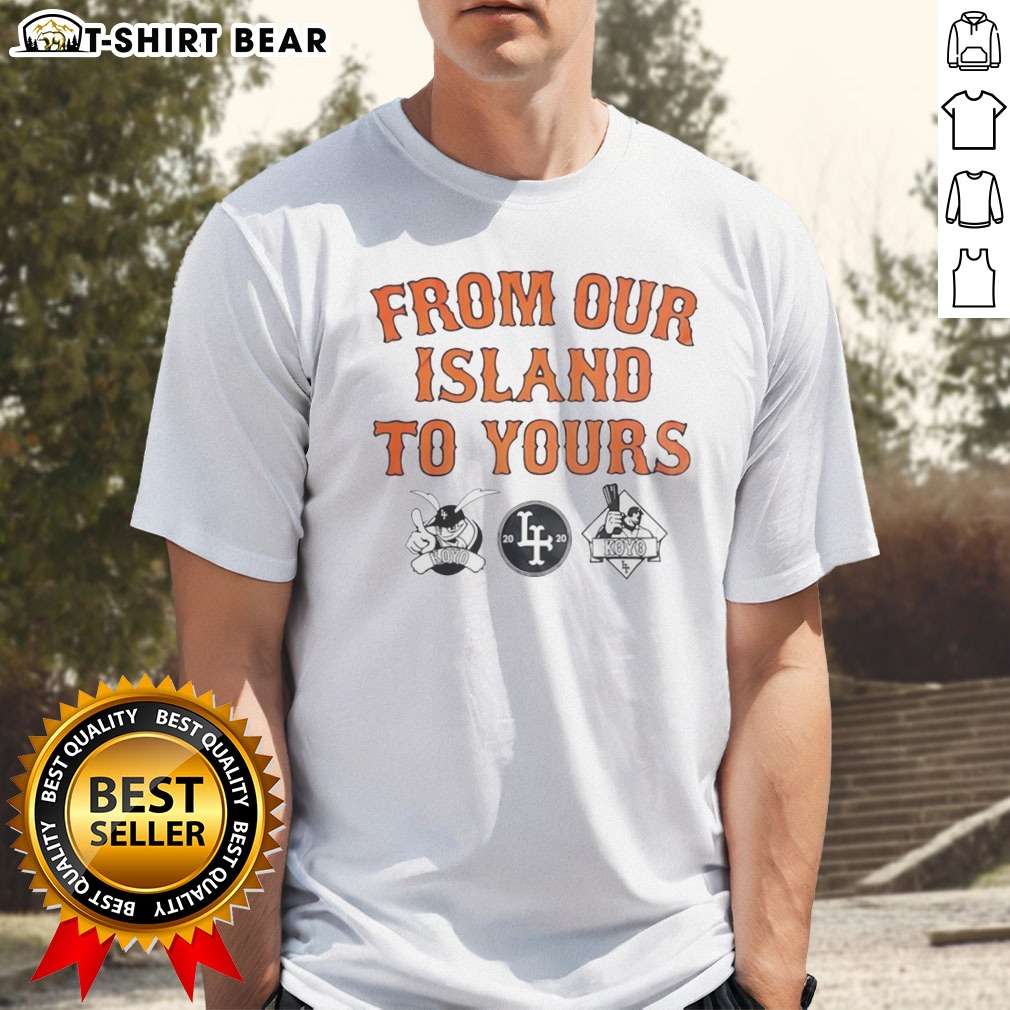 Awesome Los Angeles Dodgers From Our Island To Yours Hoodie Shirt on Classic Shirt Awesome Los Angeles Dodgers From Our Island To Yours Hoodie Shirt shown as a classic shirt preview