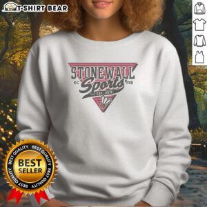Awesome Stonewall Sports KC MO Est 2019 Badminton Logo Sweatshirt for sports enthusiasts
