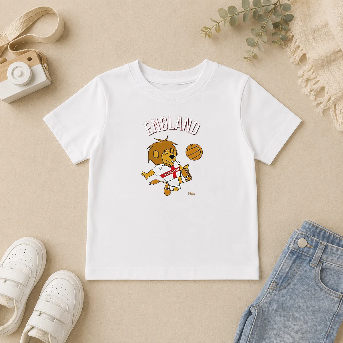 Awesome World Cup Willie England 1966 Soccer Mascot Mascot England Kids T Shirt Awesome World Cup Willie England 1966 Soccer Mascot Mascot England Kids T-Shirt