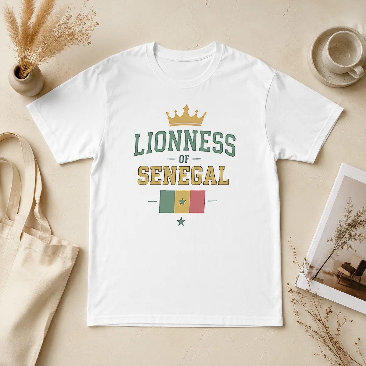 Funny Lioness Of Senegal Flag And Shirt Funny Lioness Of Senegal Flag And Shirt