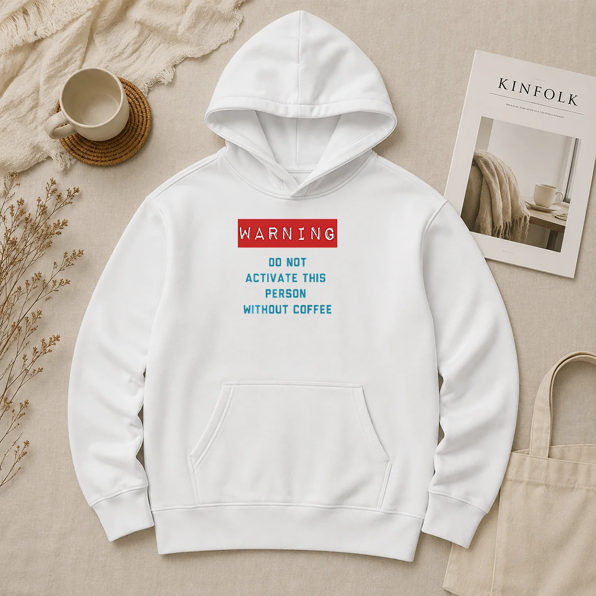 Funny Warning Do Not Activate This Without Coffee Hoodie Funny Warning Do Not Activate This Without Coffee Hoodie