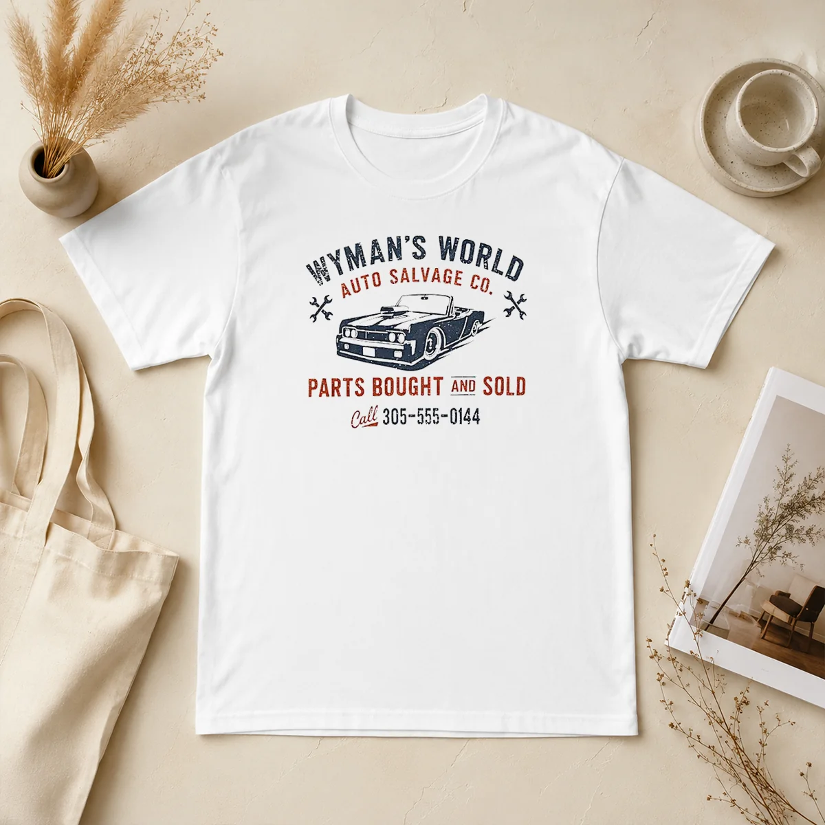 Funny Wymans World Auto Salvage Co Shirt Funny Wymans World Auto Salvage Co Shirt