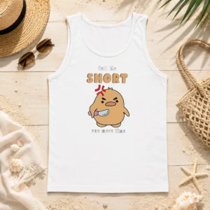 Good Angry Chick Call Me Short One More Time Kawaii Tank Top