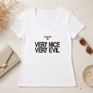 Good Danhausen Very Nice Very Evil V-Neck Shirt