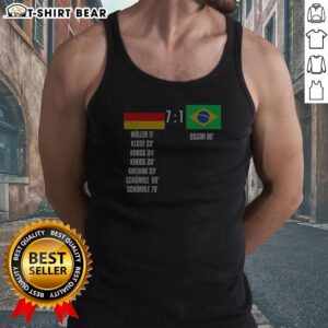 Good Germany Vs Brazil 7 To 1 Scoreboard Muller Klose Kroos Khedira Schurrle Oscar Tank Top