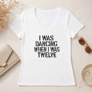 Good I Was Dancing When I Was Twelve Youth V-Neck Shirt