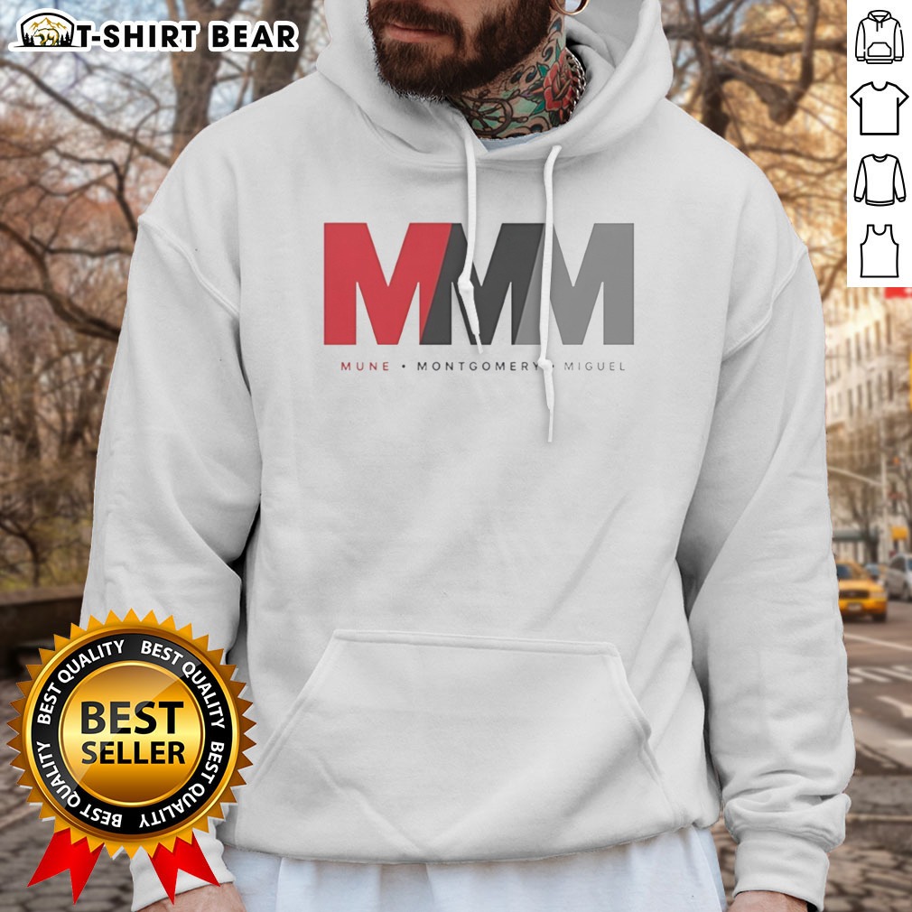 Good Mune Montgomery Miguel MMM Logo Hoodie Shirt on Hoodie Good Mune Montgomery Miguel MMM Logo Hoodie Shirt shown as a hoodie preview
