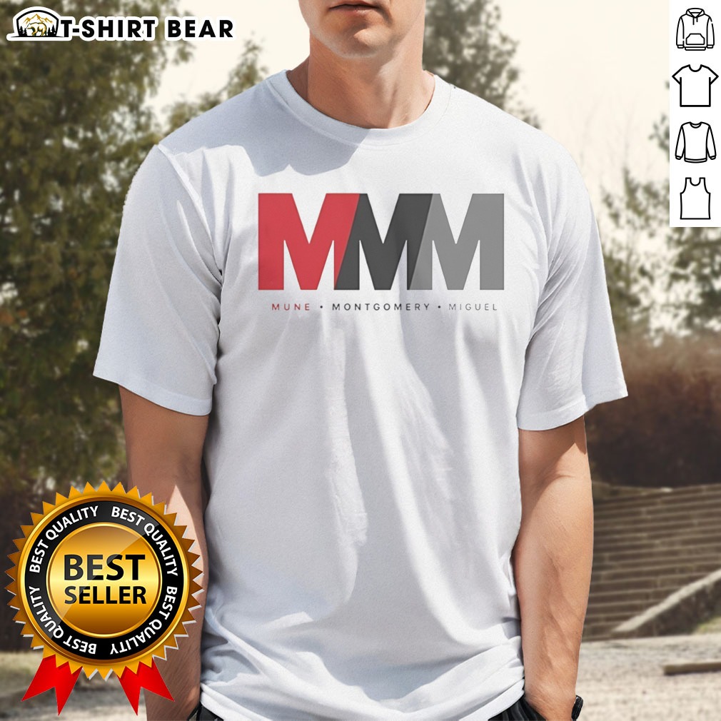 Good Mune Montgomery Miguel MMM Logo Hoodie Shirt on Classic Shirt Good Mune Montgomery Miguel MMM Logo Hoodie Shirt shown as a classic shirt preview