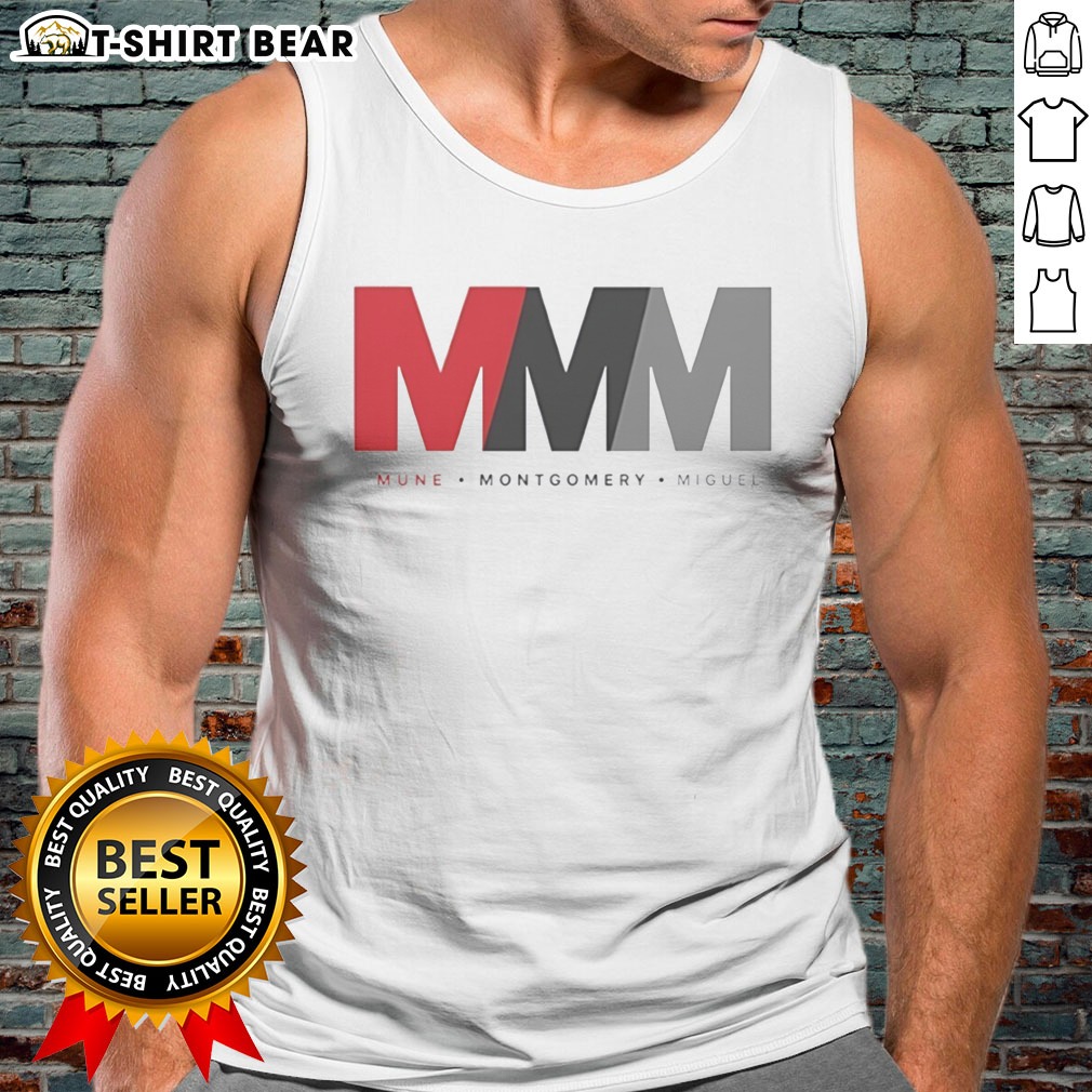Good Mune Montgomery Miguel MMM Logo Hoodie Shirt on Tank Top Good Mune Montgomery Miguel MMM Logo Hoodie Shirt shown as a tank top preview