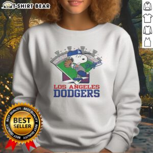 Good Snoopy Los Angeles Dodgers MLB Stadium Sweatshirt featuring vibrant graphics and comfortable fit