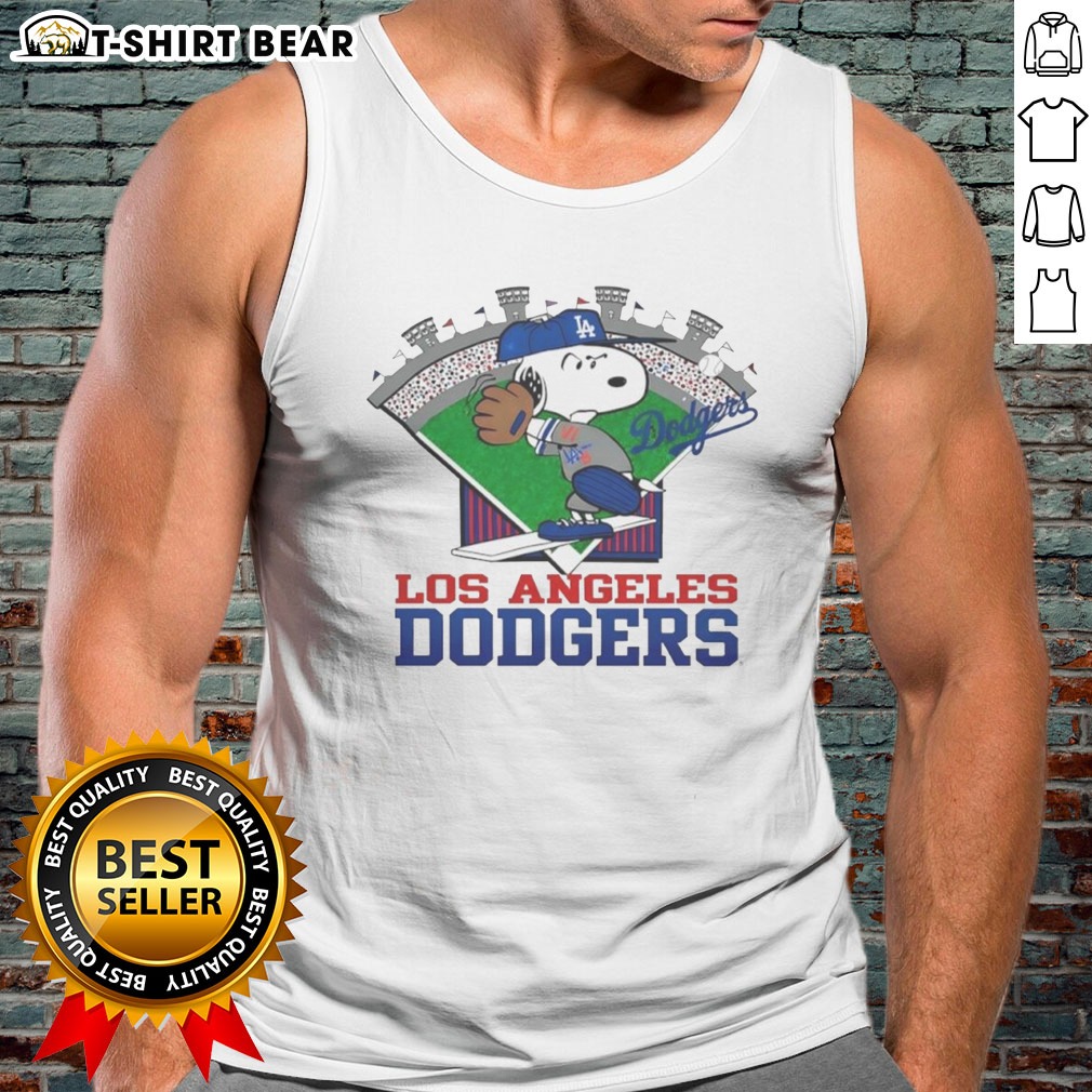 Good Snoopy Los Angeles Dodgers MLB Stadium Hoodie Shirt on Tank Top Good Snoopy Los Angeles Dodgers MLB Stadium Hoodie Shirt shown as a tank top preview
