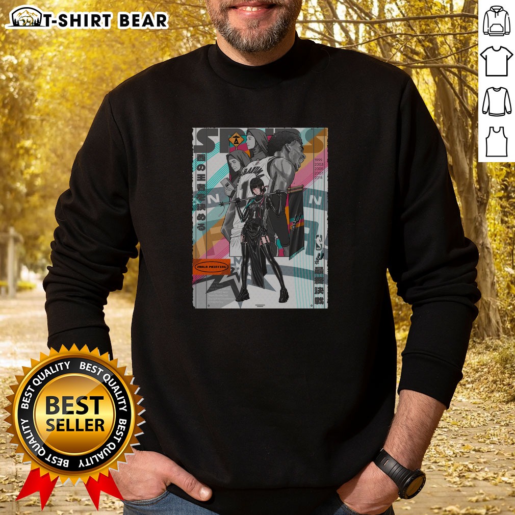 Good Victor Wembanyama San Antonio Spurs NBA Western Conference Finals Anime Shirt on Sweatshirt Good Victor Wembanyama San Antonio Spurs NBA Western Conference Finals Anime Shirt shown as a sweatshirt preview