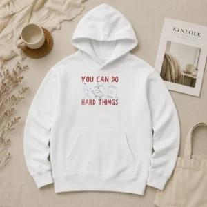 Good You Can Do Hard Things You Got This School Supplies Mascot Hoodie