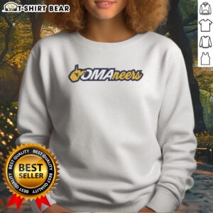 Hot Omaneers West Virginia Mountaineers Sports Sweatshirt featuring team colors and logo
