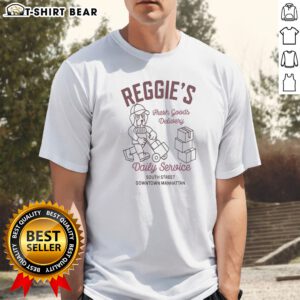 Hot Reggie'S Fresh Goods Delivery Shirt featuring vibrant graphics for fresh goods enthusiasts