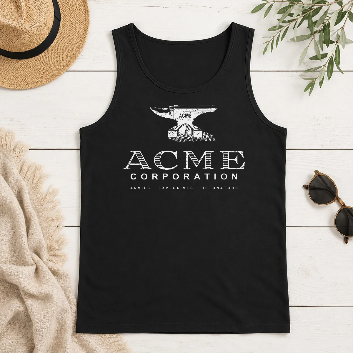 Nice ACME Corporation Anvils Explosives Detonators Tank Top Nice ACME Corporation Anvils Explosives Detonators Tank Top
