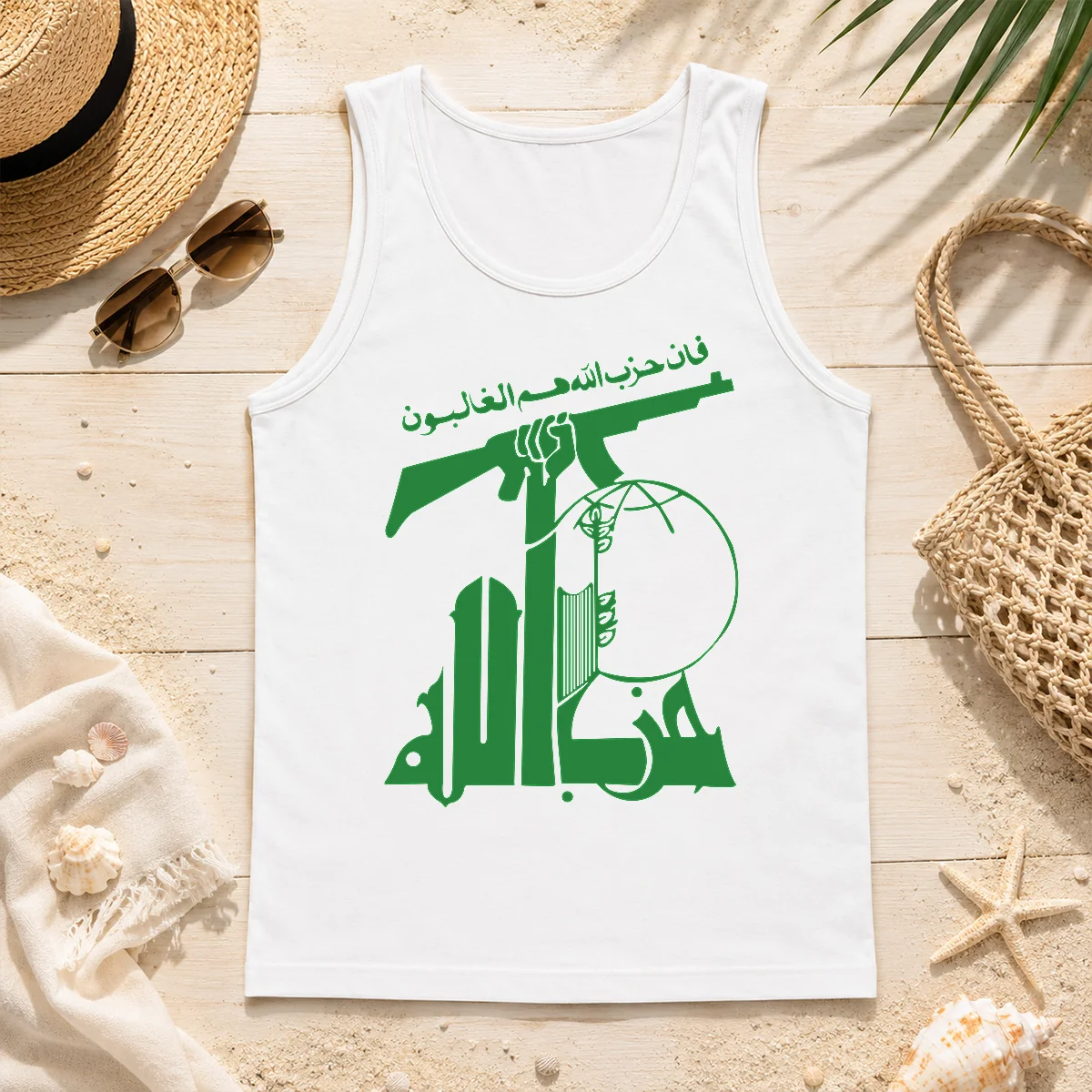 Nice Flag Of Hezbollah Tank Top Nice Flag Of Hezbollah Tank Top