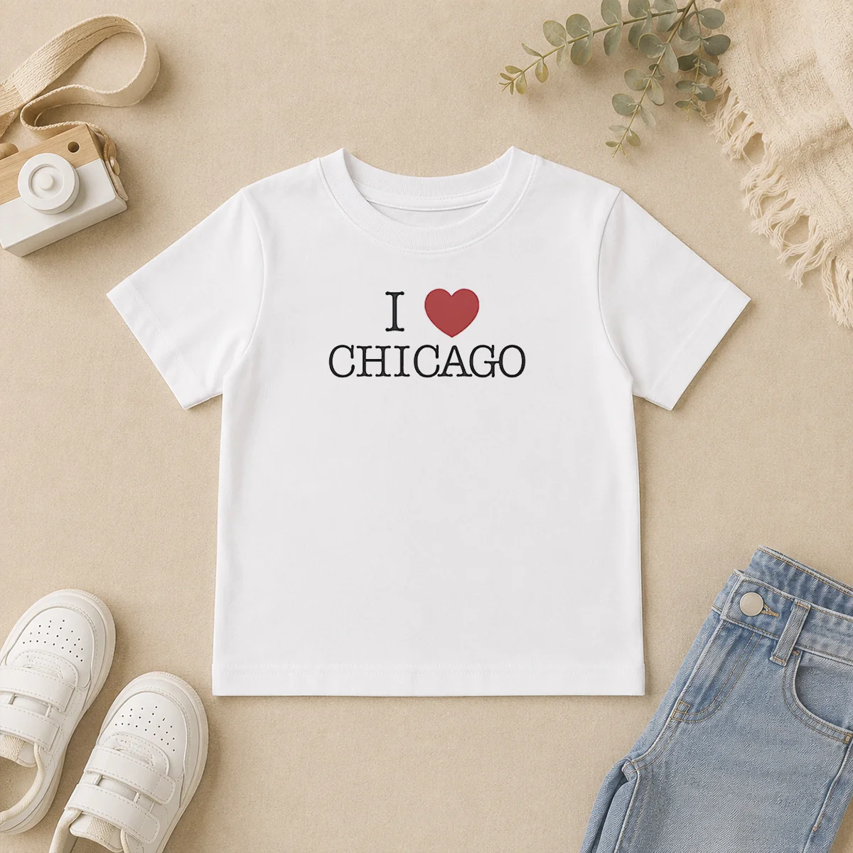 Nice I Love Chicago Heart Kids T Shirt Nice I Love Chicago Heart Kids T-Shirt