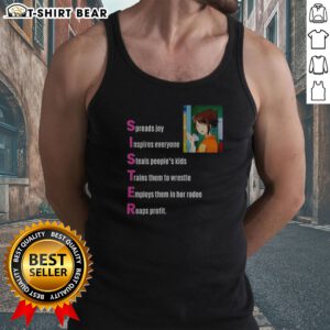 Nice Shimura Tae Sister Gintama Tank top featuring vibrant graphics and a comfortable fit.
