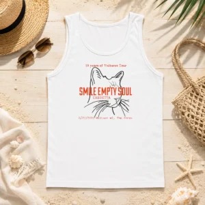 Nice Smile Empty Soul Cabretta 20 Years Of Vultures Tour Madison WI The Annex Tank Top