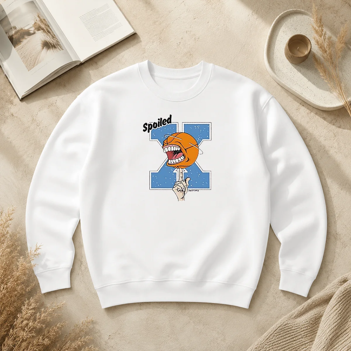 Nice Xavier Musketeers Basketball Spoiled Screaming Sweater Nice Xavier Musketeers Basketball Spoiled Screaming Sweater