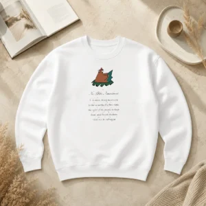 Official Chicken 28th Amendment Chickens Being Necessary To The Security Of A Free State Sweater