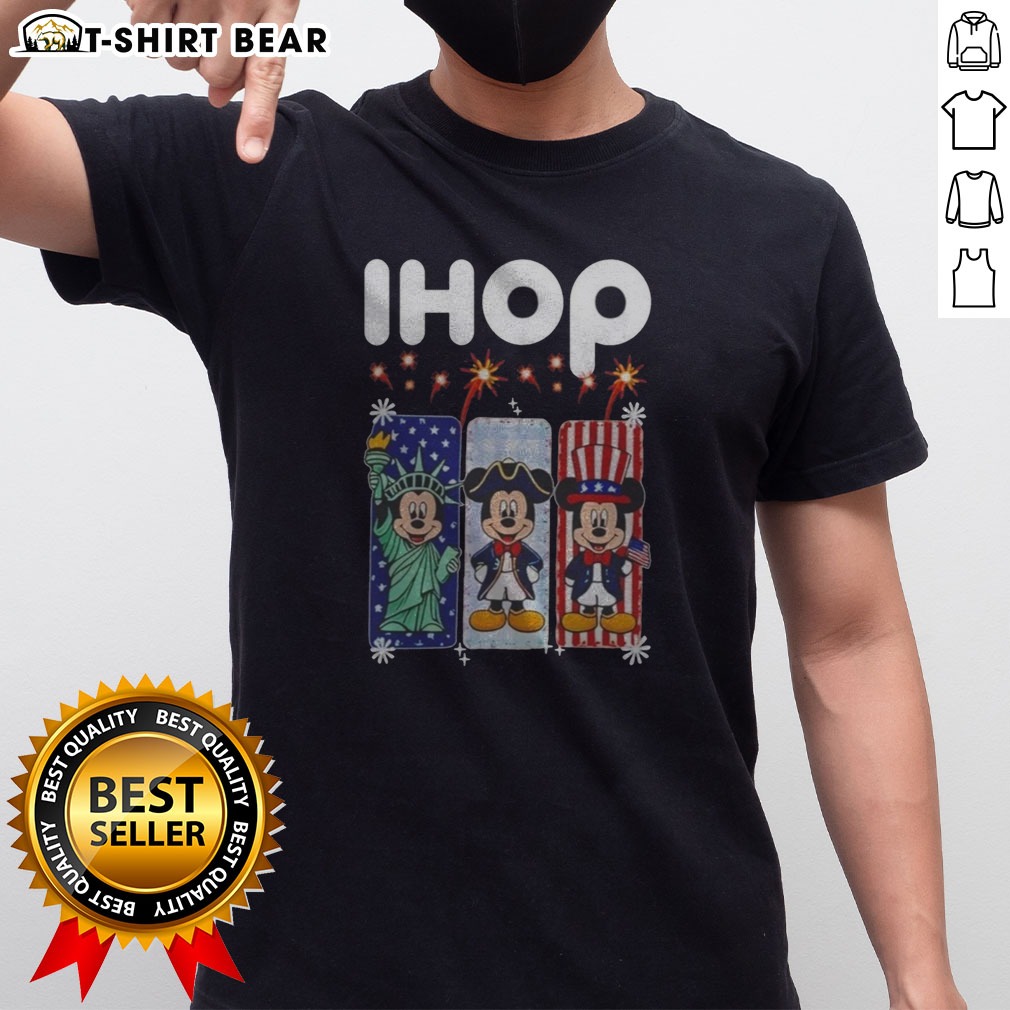 Official Ihop Mickey Mouse Statue Of Liberty Patriot Independence Day Shirt on Classic Shirt Official Ihop Mickey Mouse Statue Of Liberty Patriot Independence Day Shirt shown as a classic shirt preview