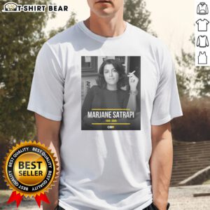 Official Marjane Satrapi French Iranian Artist Author And Filmmaker Dies At 56 Memorial Tribute Shirt displayed on a mannequin
