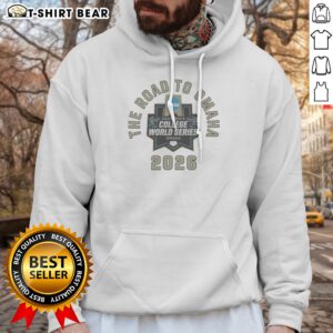 Official The Road To Omaha 2020 NCAA College World Series Omaha 2026 Hoodie