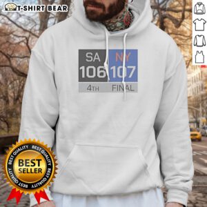 Official Top San Antonio Spurs Vs New York Knicks Final Score Hoodie featuring bold team graphics and comfortable fit