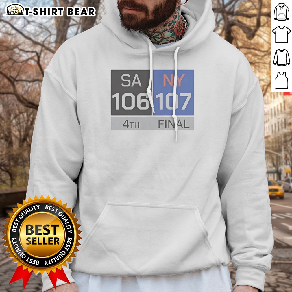 Official Top San Antonio Spurs Vs New York Knicks Final Score Hoodie Official Top San Antonio Spurs Vs New York Knicks Final Score Hoodie featuring bold team graphics and comfortable fit