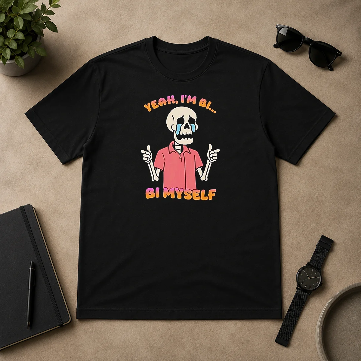 Official Yeah I'M Bi Bi Myself Shirt Official Yeah I'M Bi Bi Myself Shirt
