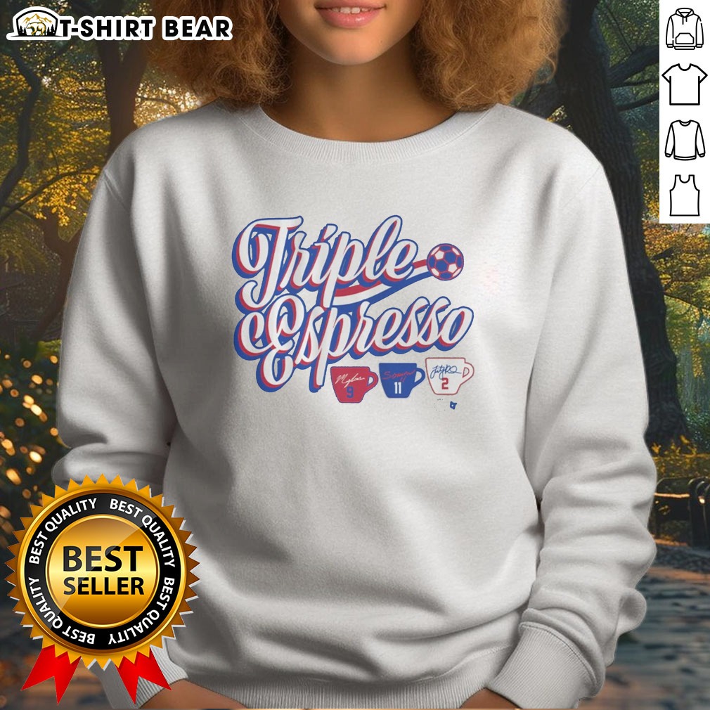 Original Mallory Swanson Trinity Rodman Sophia Wilson Triple Espresso Hoodie Shirt on Sweatshirt Original Mallory Swanson Trinity Rodman Sophia Wilson Triple Espresso Hoodie Shirt shown as a sweatshirt preview