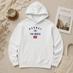 Original Norway Vs The World National Pride Flag FIFA World Cup 2026 Hoodie