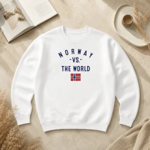 Original Norway Vs The World National Pride Flag FIFA World Cup 2026 Sweater