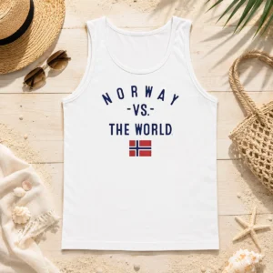 Original Norway Vs The World National Pride Flag FIFA World Cup 2026 Tank Top