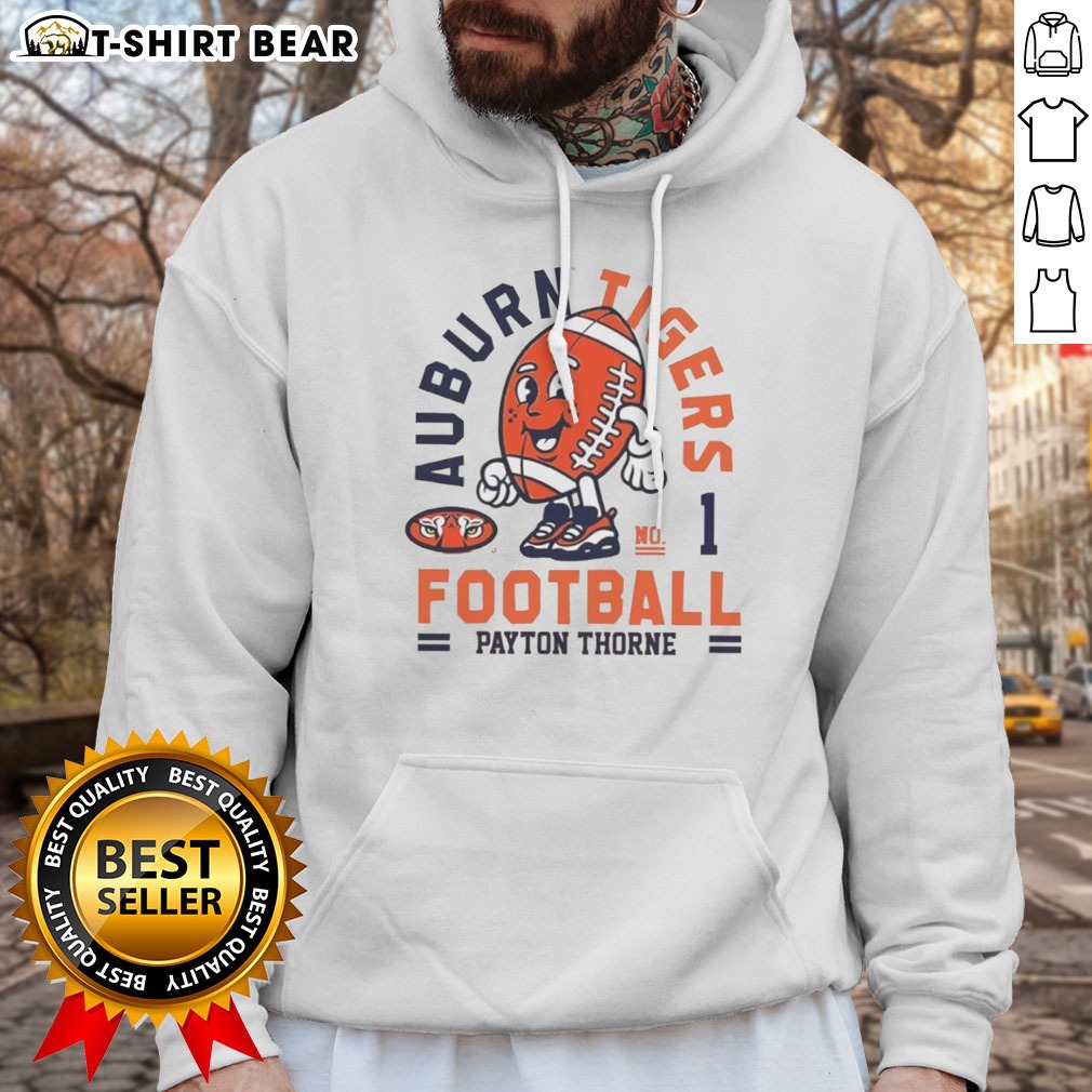 Original Payton Thorne Auburn Tigers Football No 1 Hoodie Shirt on Hoodie Original Payton Thorne Auburn Tigers Football No 1 Hoodie Shirt shown as a hoodie preview
