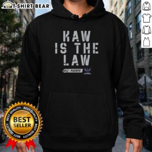 Original St Louis Kaw Is The Law UFL Playoffs Hoodie featuring a vibrant print on a comfortable fabric.