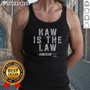 Original St Louis Kaw Is The Law UFL Playoffs Tank top showcasing a sporty design for fans.