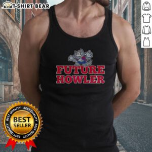 Premium Future Howler Wolf Baby Tank top featuring a stunning wolf graphic design.