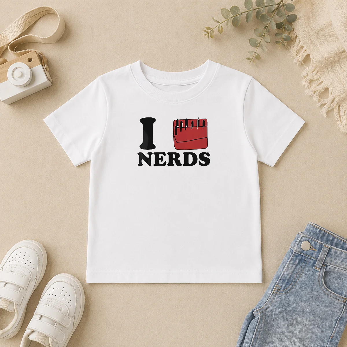 Premium I Love Nerds Pocket Protector Kids T Shirt Premium I Love Nerds Pocket Protector Kids T-Shirt