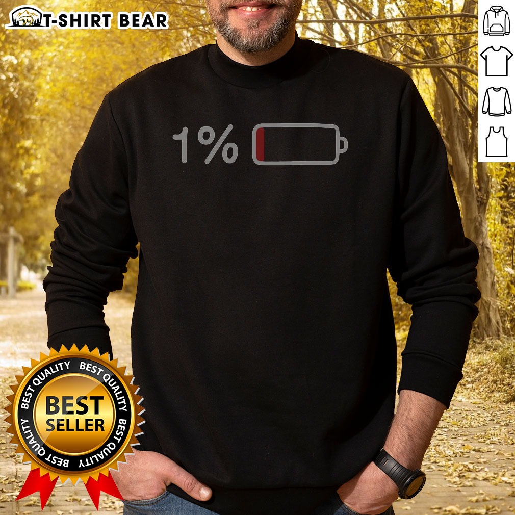 premium-low-battery-warning-sweatshirt Premium Low Battery Warning Sweatshirt