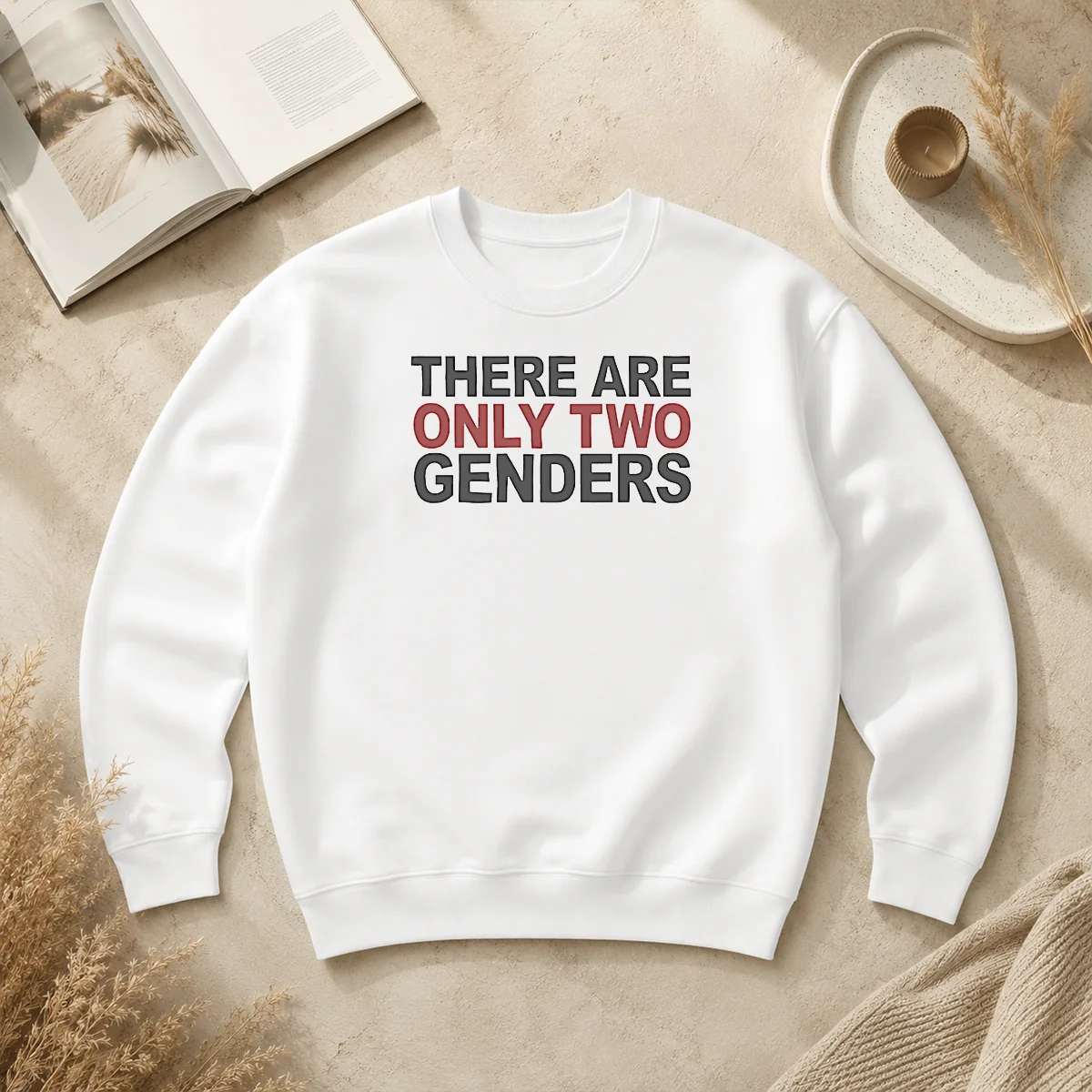 Premium There Are Only Two Genders Sweater Premium There Are Only Two Genders Sweater