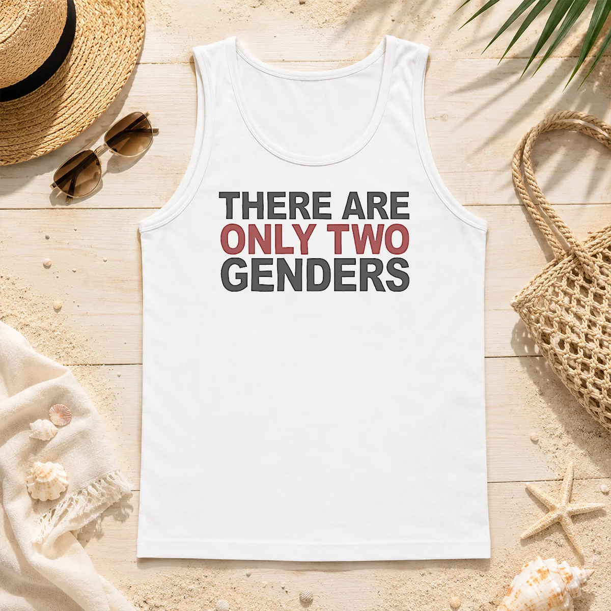 Premium There Are Only Two Genders Tank Top Premium There Are Only Two Genders Tank Top