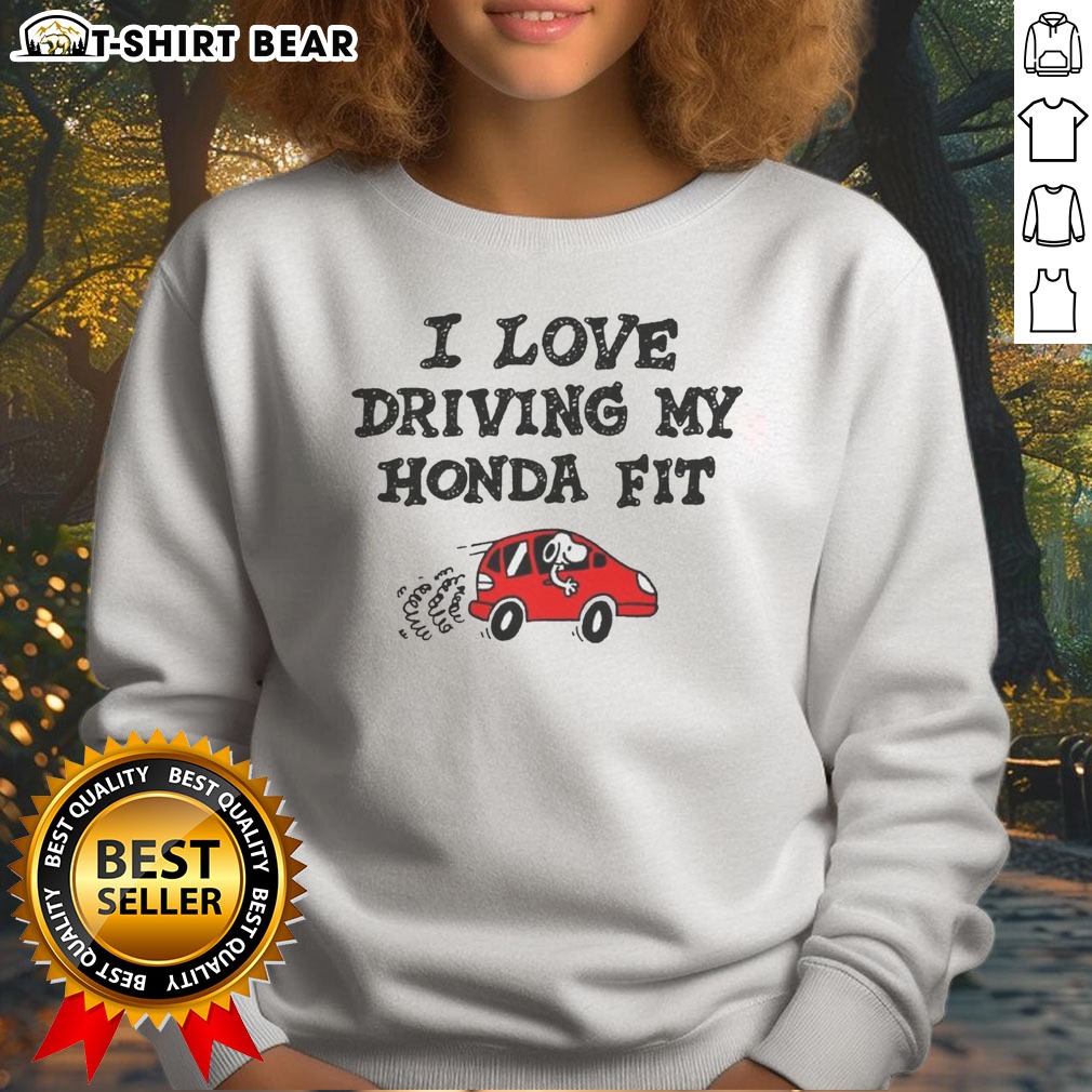 premium-top-snoopy-i-love-driving-my-honda-fit-sweatshirt Premium Top Snoopy I Love Driving My Honda Fit Sweatshirt