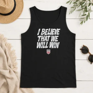 Premium USMNT I Believe That We Will Win Tank Top